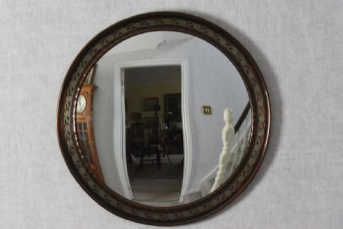 ARTS AND CRAFTS COPPER AND PEWTER MIRROR BY HUGH WALLIS OF ALTRINCHAM - ADDITIONAL PHOTO 4