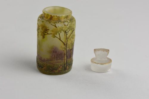 DAUM PAYSAGE DAUTOMNE AUTUMN LANDSCAPE FLACON OR PERFUME BOTTLE - ADDITIONAL PHOTO 4