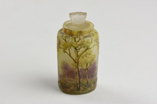 DAUM PAYSAGE DAUTOMNE AUTUMN LANDSCAPE FLACON OR PERFUME BOTTLE - ADDITIONAL PHOTO 5