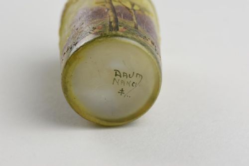 DAUM PAYSAGE DAUTOMNE AUTUMN LANDSCAPE FLACON OR PERFUME BOTTLE - ADDITIONAL PHOTO 10