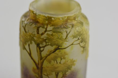 DAUM PAYSAGE DAUTOMNE AUTUMN LANDSCAPE FLACON OR PERFUME BOTTLE - ADDITIONAL PHOTO 12