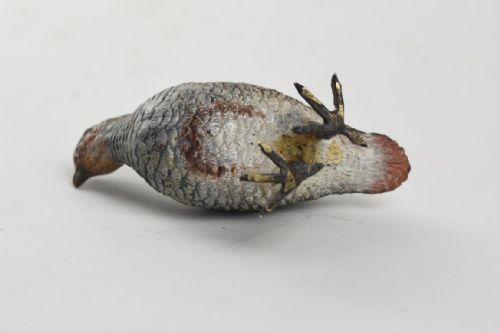 COLD PAINTED AUSTRIAN BRONZE FIGURE OF A PARTRIDGE - ADDITIONAL PHOTO 4