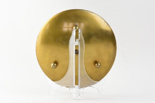 ART NOUVEAU DRAGONFLY SHALLOW DISH DECORATED WITH BRASS INLAY AND MOTHER OF PEARL BY ERHARD AND SOHNE - ADDITIONAL PHOTO 3