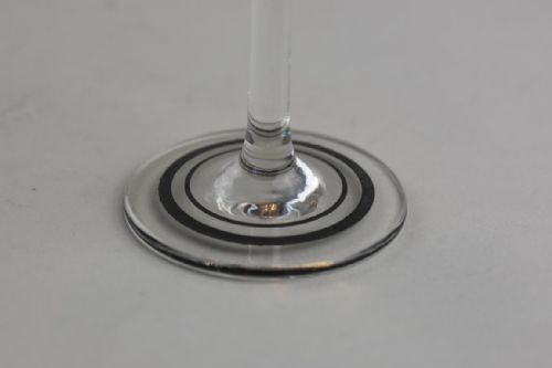 A SET OF 4 ART DECO STEINSCHONAU ENAMELLED SMALL DRINKING GLASSES - ADDITIONAL PHOTO 2