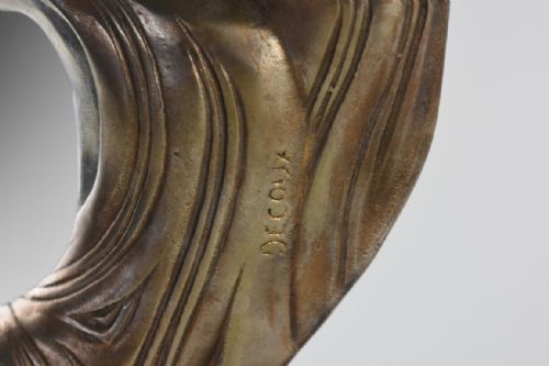 ART DECO BRONZE JAVELIN THROWER MICHEL DECOUX - ADDITIONAL PHOTO 6