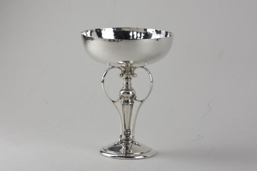 arts and crafts silver tazza by james dixon - CATEGORY: ANTIQUE SILVER - DATED 1900