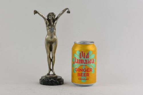 ART DECO BRONZE FIGURE ANDALUSIAN CLAIRE JEANNE ROBERTE COLINET - ADDITIONAL PHOTO 1