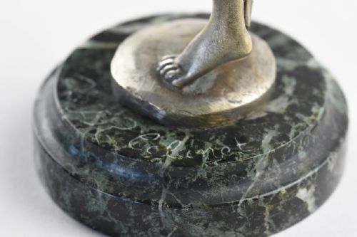 ART DECO BRONZE FIGURE ANDALUSIAN CLAIRE JEANNE ROBERTE COLINET - ADDITIONAL PHOTO 7