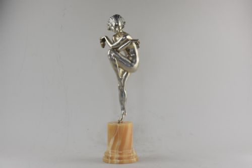 ART DECO BACCHIC DANCER PIERRE LE FAGUAYS - ADDITIONAL PHOTO 2