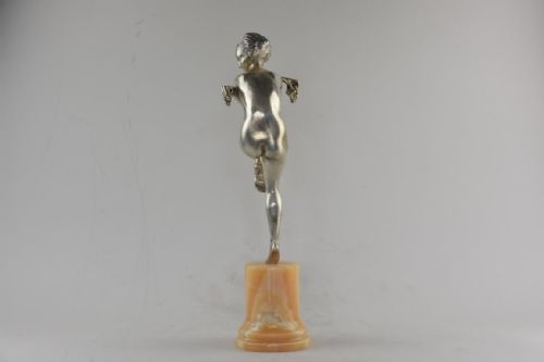ART DECO BACCHIC DANCER PIERRE LE FAGUAYS - ADDITIONAL PHOTO 3