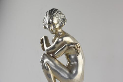 ART DECO BACCHIC DANCER PIERRE LE FAGUAYS - ADDITIONAL PHOTO 7