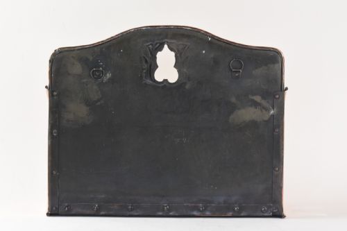 ARTS AND CRAFTS COPPER NEWSPAPER HOLDER BY KESWICK SCHOOL OF INDUSTRIAL ARTS - ADDITIONAL PHOTO 2