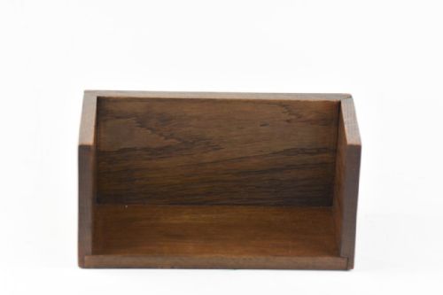 ARTS AND CRAFTS REPOUSSE COPPER AND OAK BOOK TROUGH - ADDITIONAL PHOTO 1