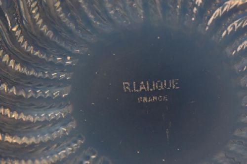 RENE LALIQUE ACTINIA PLATE - ADDITIONAL PHOTO 4
