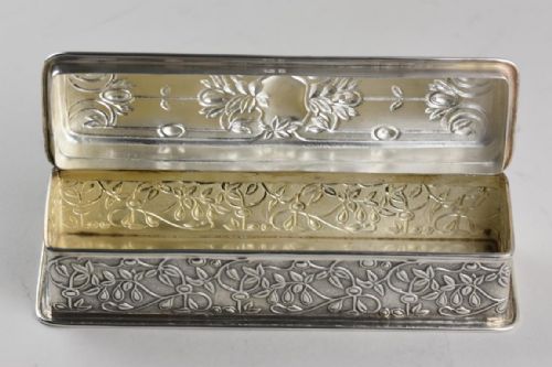 ART NOUVEAU SILVER BOX BY WILLIAM HUTTON - ADDITIONAL PHOTO 5