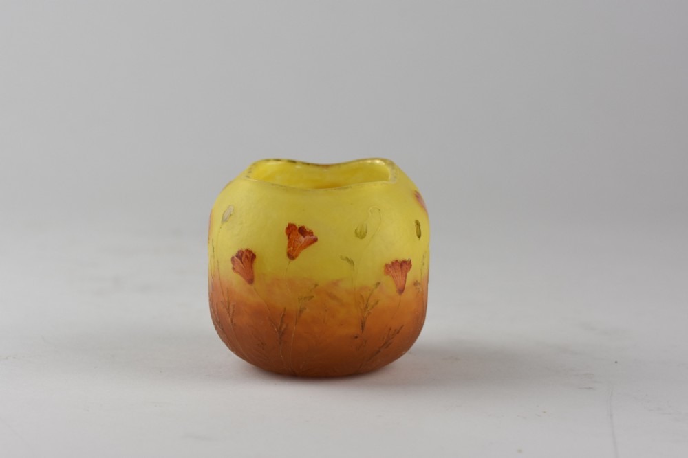 Daum Poppies vase View VI