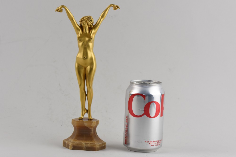 Andalusian – Claire Jeanne Roberte Colinet an Art Deco gilt bronze figure View III