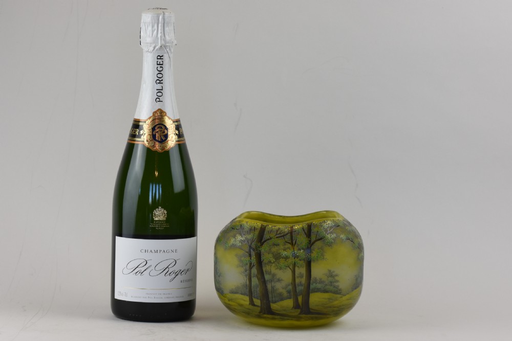 Daum Summer Landscape vase View XI