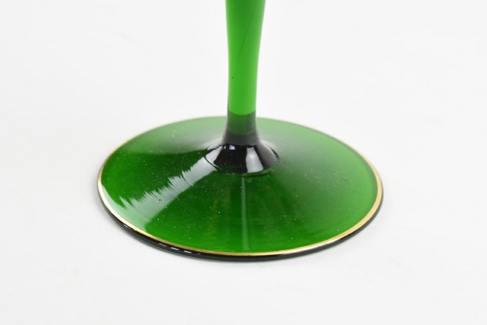 A Thereisenthal  floral enamelled wine glass View IV