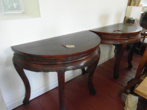 CHINESE ORIENTAL PR DEMI LUNE TABLES