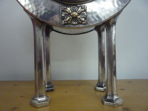 PEWTER CLOCK IN MANOR OF ARCHIBALD KNOX - ADDITIONAL PHOTO 2