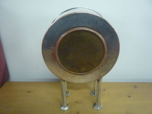 PEWTER CLOCK IN MANOR OF ARCHIBALD KNOX - ADDITIONAL PHOTO 8