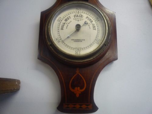 barometer john baker co london - CATEGORY: ANTIQUE BAROMETERS - DATED 1890