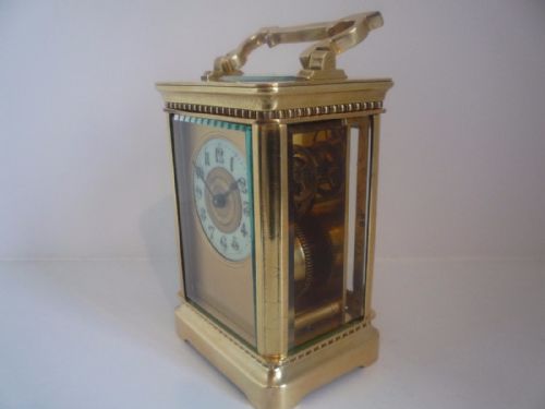 FRENCH CARRIAGE CLOCK 8 DAY - ADDITIONAL PHOTO 3