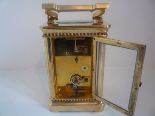 FRENCH CARRIAGE CLOCK 8 DAY - ADDITIONAL PHOTO 4
