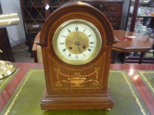 victorian 8 day mantel clock - CATEGORY: ANTIQUE CLOCKS - DATED 1890