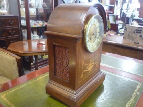 VICTORIAN 8 DAY MANTEL CLOCK - ADDITIONAL PHOTO 3