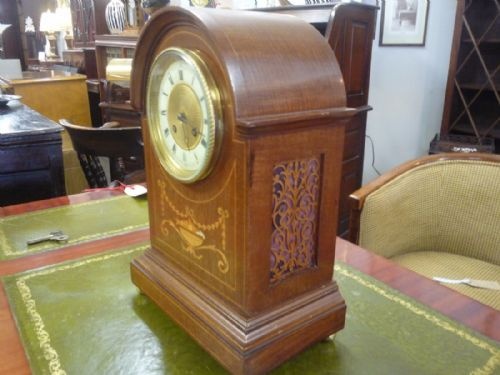 VICTORIAN 8 DAY MANTEL CLOCK - ADDITIONAL PHOTO 4