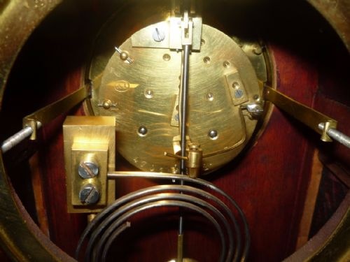 VICTORIAN 8 DAY MANTEL CLOCK - ADDITIONAL PHOTO 5