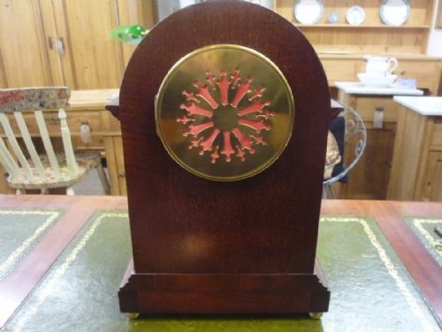 VICTORIAN 8 DAY MANTEL CLOCK - ADDITIONAL PHOTO 6