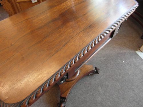 WILLIAM IV ROSEWOOD CARD TABLE - ADDITIONAL PHOTO 3