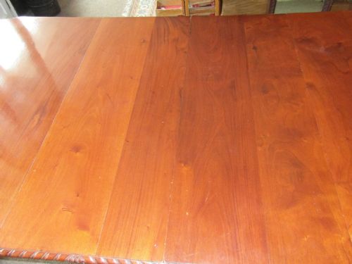 VICTORIAN MAHOGANY DINING TABLE - ADDITIONAL PHOTO 3