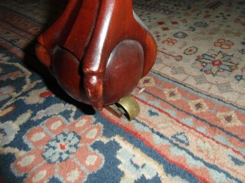 VICTORIAN MAHOGANY DINING TABLE - ADDITIONAL PHOTO 6