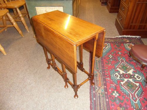 GEORGIAN MAHOGANY SPIDER TABLE PROBABLY GILLOWS - ADDITIONAL PHOTO 7