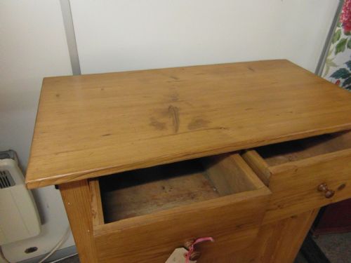 ANTIQUE PINE CUPBOARD - ADDITIONAL PHOTO 2