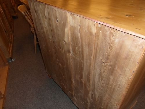 VICTORIAN WELSH PINE CHEST OF DRAWERS - ADDITIONAL PHOTO 4