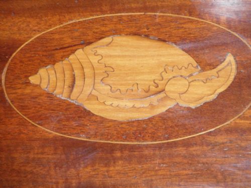 EDWARDIAN MAHOGANY BUREAU - ADDITIONAL PHOTO 2