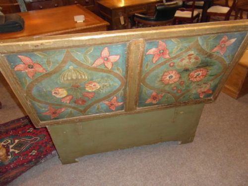 ANTIQUE PINE DOWRY CHEST 1823 - ADDITIONAL PHOTO 9