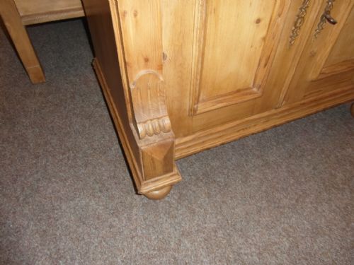 ANTIQUE PINE CABINET - ADDITIONAL PHOTO 4