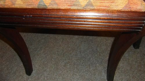 SET OF SIX REGENCY MAHOGANY DINING CHAIRS - ADDITIONAL PHOTO 2