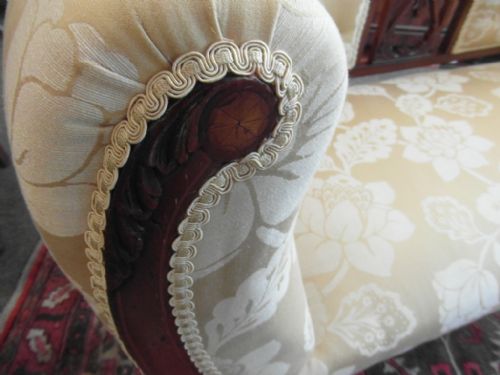 EDWARDIAN INLAID SALON SOFA - ADDITIONAL PHOTO 1