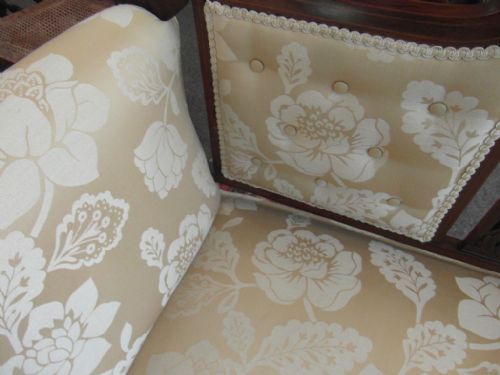 EDWARDIAN INLAID SALON SOFA - ADDITIONAL PHOTO 4