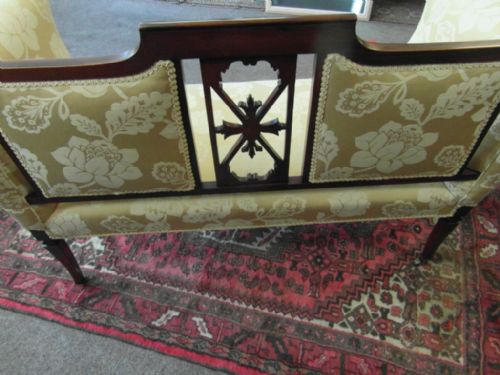 EDWARDIAN INLAID SALON SOFA - ADDITIONAL PHOTO 6