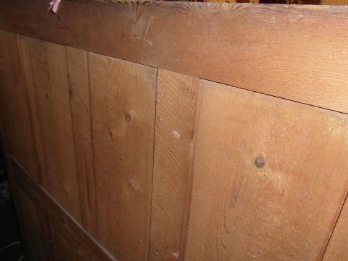 LARGE FRENCH ANTIQUE MIRROR - ADDITIONAL PHOTO 4