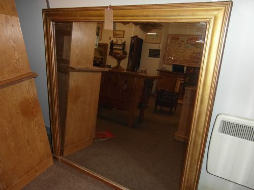LARGE FRENCH ANTIQUE MIRROR - ADDITIONAL PHOTO 5