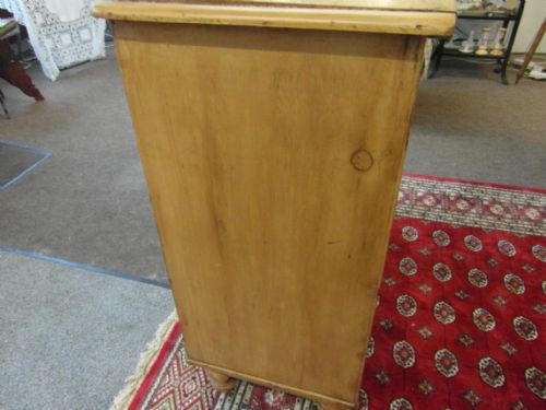 VICTORIAN PINE CHEST OF DRAWERS - ADDITIONAL PHOTO 1